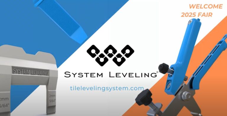 Tile Leveling System - BAU 2025